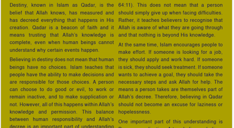 Al-Haqq October 2026